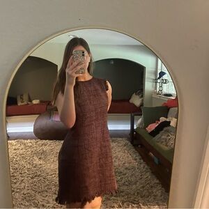 Kuna-tweed alpaca dress
